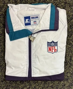 1994 STARTER NFL JACKET SUPER BOWL XXXVIII LARGE NEW WITH TAGS AND ORIGINAL BAG - Picture 1 of 5