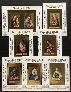 Pope John Paul II Religion Art Gold Foil Imperf. CV 99 EUR. - Estampilla MNH** - Picture 1 of 1