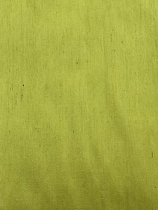 6 Yards 100% Thai Silk Fabric • Hand Woven 48” Wide • Yellow - Picture 1 of 5