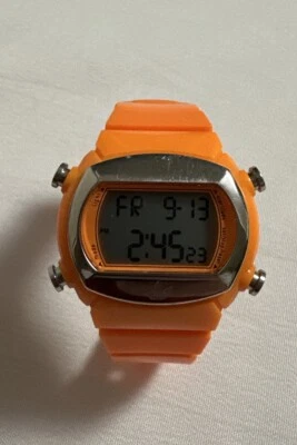 Adidas Originals Orange Rubber Unisex Candy Digital Watch ADH6039 New Battery - Image 1 of 4
