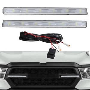 New Front Bumper Grille Grill 6" LED Light Kit Fits for 2019-2021 Dodge Ram 1500 - Bild 1 von 7