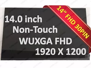 N140JCG-GS9 14" FHD+ 16:10 1920x1200 eDP LCD LED Screen Display New - Picture 1 of 4