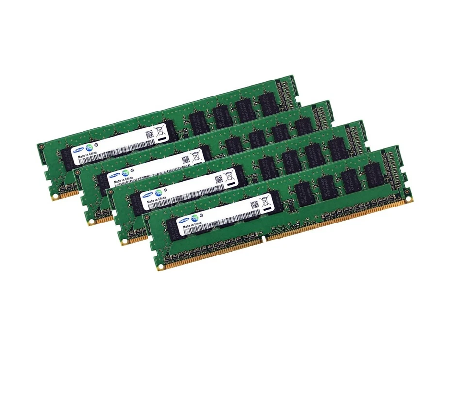 Samsung 16GB 4x 4GB DDR3 1333MHz Dimm RAM Memory Desktop PC-10600 240Pin - Image 1 of 1