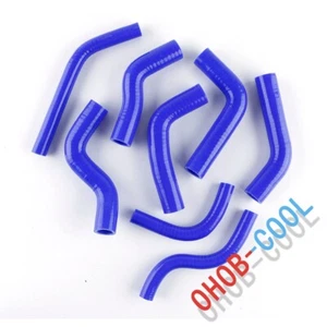 For 84-89 Toyota MR2 MK1 AW11 1.6 4A-GE RHD Silicone Front Coolant Hose Blue Kit - Picture 1 of 12