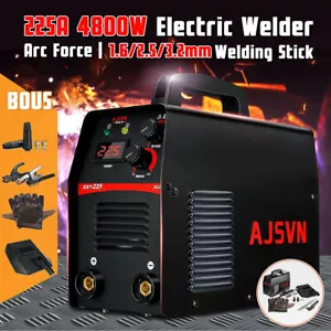 3/10PC 220V 225A IGBT Arc Digital Electric Welding Machine Inverter Stick Welder - Picture 1 of 12