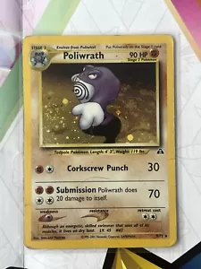 Poliwrath 9/75 Neo Discovery Holo - Picture 1 of 2
