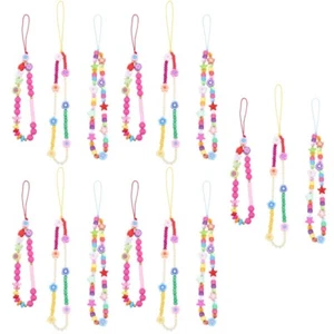 3pcs Phone Hanging Lanyard Phone Charm Chain Colorful Phone Chain - Zdjęcie 1 z 12