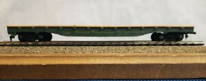 HO Scale, TYCO/MANTUA, 42953 GREAT NORTHWRN, Flat Car With HORN HOOK COUPLERS