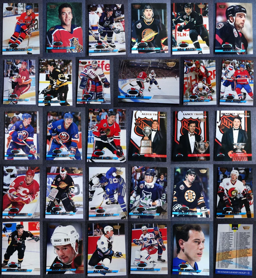 1993-94 Stadium Club Members Only Hockey Card Complete Your Set U You Pick 1-250 - Image 1 of 1