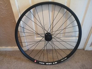 27.5 650b HANDBUILT WHEEL WTB STI29 SPANK SPIKE BOOST 12X148 6BOLT BLACK SPOKES - Picture 1 of 12