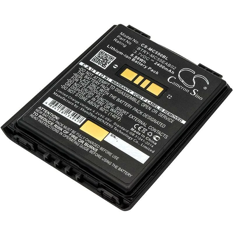 Batería 2400mAh 82-111094-01, BTRY-MC55EAB02, U60493 para Symbol MC55, MC5574, MC Foto 1 de 1