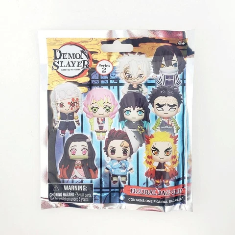 Demon Slayer Kimetsu No Yaiba Series 2 Figural Bag Clip - YOU CHOOSE! Cover