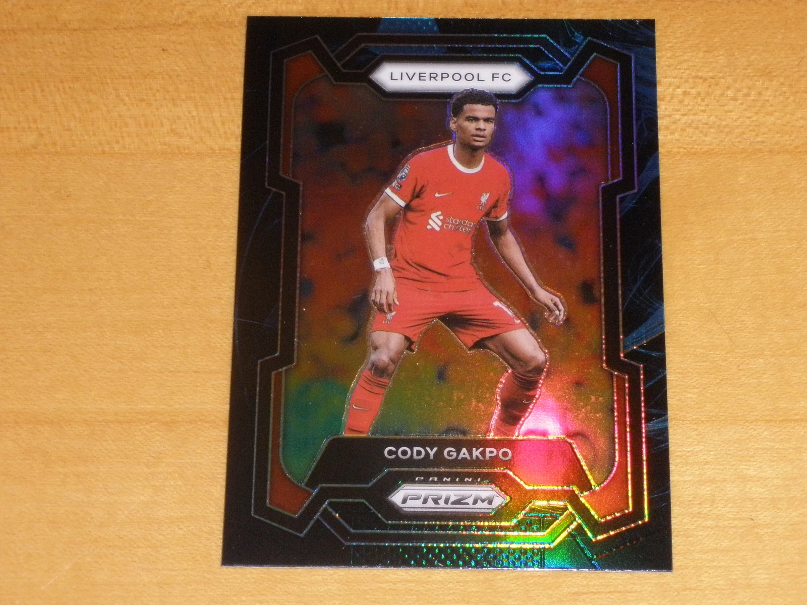 2023-24 Panini Prizm Premier League Genesis Prizm #77 Cody Gakpo