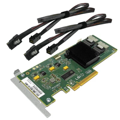 Controller RAID Oracle 7047852 LSI SAS9211-8i 6Gb PCIe x8 + 2 cavi SAS - Immagine 1 di 3