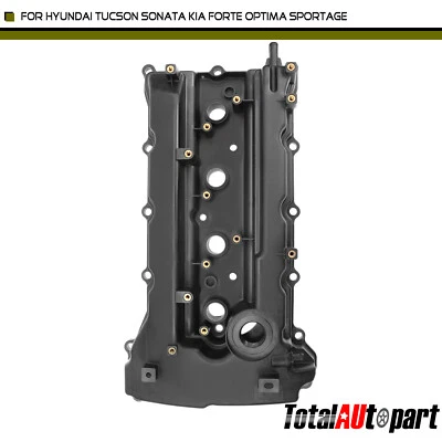 发动机阀盖带垫片适用于现代索纳塔图森起亚 Optima 2.0L 2.4L — 第 1/4 张图片