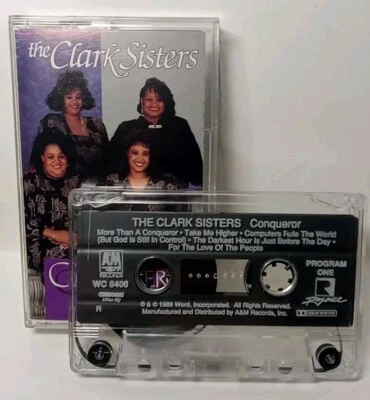 The Clark Sisters Conqueror Cassette Tape 1988 - Image 1 of 3