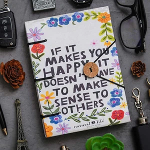 Cardboard Writing Diary for Different Purposes String Closure -3 - Picture 1 of 5