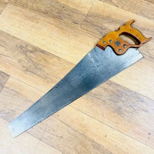 Vintage Henry Disston 26" D8 Philadelphia Hand Saw 6tpi - Picture 1 of 16