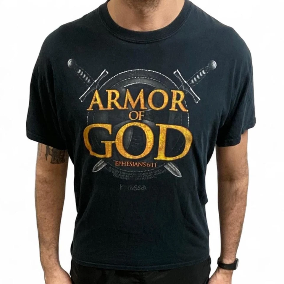 Rare Men's XXL Unknown Hinson Singer Musician T-shirt Live In Concert Tour Album