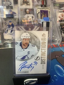 2020-21 SP Authentic Hockey Marks Of Distinction Steven Stamkos 12/25 - Picture 1 of 3