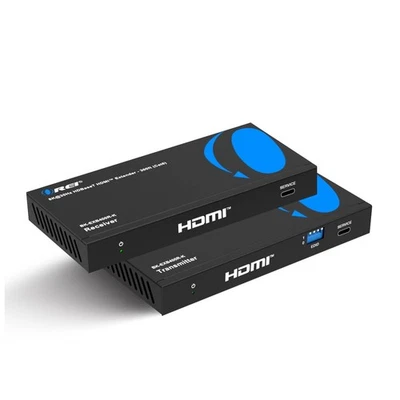 4K@120Hz 8K@30hz HDMI Over Ethernet Transmitter Extender 300ft CAT6/7 RS232 IR - Image 1 of 4