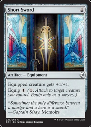 Short Sword - Dominaria - English - NM - MTG - Image 1 of 1