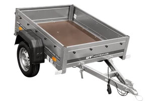 Kleiner Anhänger Garden Trailer 150 KIPP 150x106 cm 750kg - Bild 1 von 13