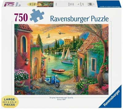NEW Ravensburger 750 XXL Pieces Jigsaw Puzzle 12+ Ages European Villa Views - Image 1 of 2