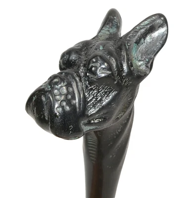 Ombrello Art Déco Manico Boxer Cane - Immagine 1 di 4