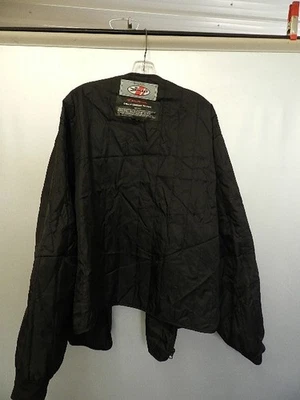 Honda JOE ROCKET Motorcycle Jacket LINER ONLY Size 5XL Black Nylon Zip In - Image 1 of 4