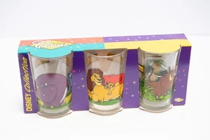 Vintage Disney The Lion King Official Drinking Glasses Disney Land / Park France - Picture 1 of 7