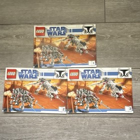 LEGO Star Wars Republic Dropship with AT-OT Walker 10195 INSTRUCTIONS ONLY