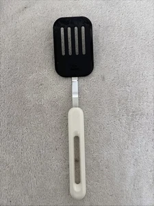 Bonny Vintage Slotted Spatula Nylon Flipper Turner 11" Black - Picture 1 of 13