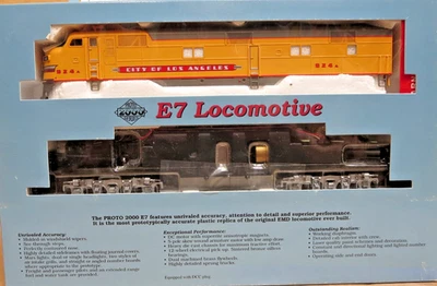 Proto 2000 23066 UP City of LA E7 A  DCC Ready 924 NIB - Image 1 of 4