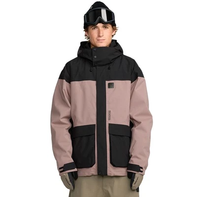 Volcom Kleveland Herren-Skijacke Snowboardjacke Winter Ski Schnee-Jacke Mauve - Bild 1 von 4