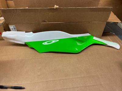 Cubierta Kawasaki OEM 36001-0595-11C-SideRhP.C. Blanco+Grn 40 aniversario ZX-6R 2024 Foto 1 de 4