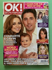 OK mag 15-July-2008 CHARLOTTE CHURCH Sienna Miller Alex Weaver Blur Gethin Jones - Picture 1 of 14
