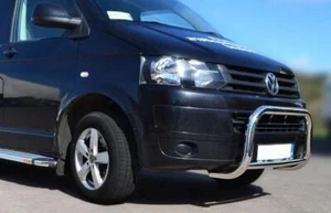 Low Bull Bar Abar Detachable To Fit VW Volkswagen Transporter T5 2010-2015  4x4 - Picture 1 of 1