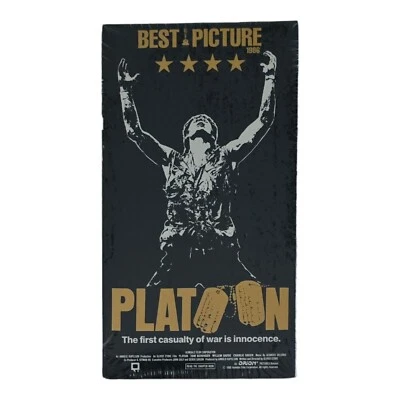 Platoon [1986] VHS (1988) NEW/FACTORY SEALED Vestron Video - Image 1 of 4