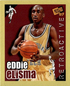1997 Press Pass Double Threat Retroactive #RA33 Eddie Elisma
