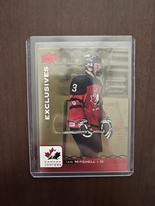 2017 Upper Deck Team Canada Juniors Exclusives Red /199 Ian Mitchell #48