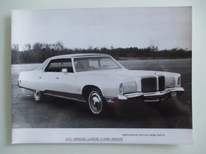 Imperial LeBaron 4Door Hardtop Original Pressefoto Werkfoto Photo de Presse 1975 - Picture 1 of 2