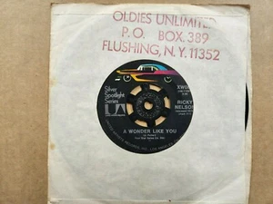RICKY NELSON - A Wonder like you/Everlovin'   US Press -  Single   near mint - Picture 1 of 2