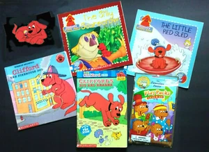 CLIFFORD THE BIG RED DOG ~STORYBOOK LOT + PLAYPACK~ - Picture 1 of 1