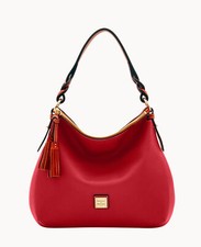 Dooney & Bourke Pebble Grain Twist Strap Hobo Shoulder Bag