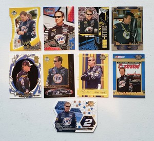 2003 Press Pass Optima Fan Favorite NASCAR Insert Rusty Wallace #FF22 Plus 8 Cds