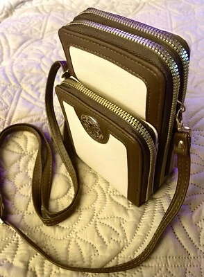 Dasein Crossbody Phone Purse Women Multi Heavy Duty Zipper Pockets Bag Handbags - Image 1 of 4