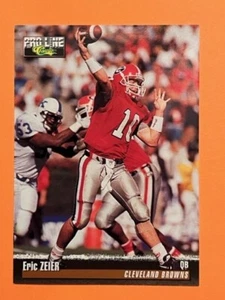 1995 Classic Pro Line #18 Eric Zeier Football Card Cleveland Browns Rookie RC - Picture 1 of 2