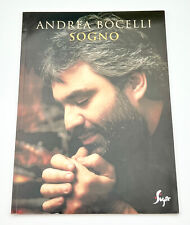 Andrea Bocelli Sogno Note Chord Piano Vocal Transcription Songbook