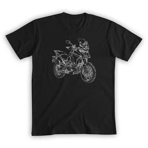 Multistrada V4 Classic Logo T-Shirt - Picture 1 of 5